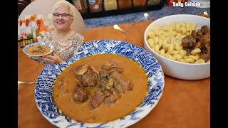 BŒUF STROGANOFF AU COOKEO  SALLY CUISINE Épisode 201 [upl. by Ityak]