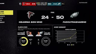 “CSO” Trash talker gets destroyed Gavinthegamer927 is the worst player in Madden 24 [upl. by Nive]