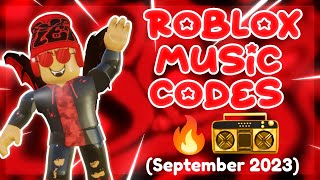 💥 10 NEW ROBLOX MUSIC CODESIDS 🔊 SEPTEMBER 2023 ✅ WORKING [upl. by Yerrot]