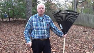 How To Rake Bag Leaves  the EASY WAY [upl. by Aticilef]