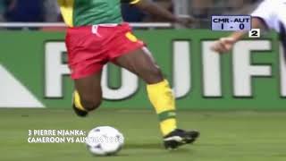 TOP 10 AFRICAN GOALS AT THE WORLD CUP [upl. by Enaelem]