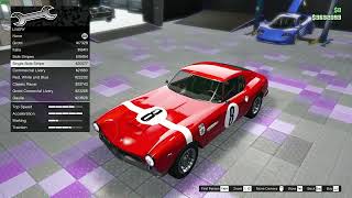 GTA 5 Grotti GT500 Customization Ferrari 250GT SWB [upl. by Ingles511]