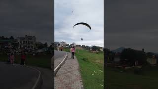 sunset flying paragliding love viral viralvideo like comment subscribe🙏 [upl. by Enyala]