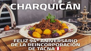 APRENDE A COCINAR CHARQUICÁN TACNEÑO CON RICARDO RONDÓN  GIACOMO BOCCHIO [upl. by Oigaib]