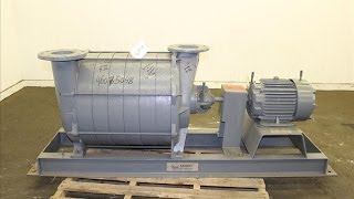 Used Gardner Denver Lamson Multistage Centrifugal Blower  stock  46075048 AA [upl. by Edric646]