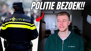 POLITIE KWAM AAN DE DEUR 👮‍♂️🚨 [upl. by Sacken228]