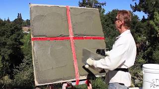 Stucco samples how to make them [upl. by Hilaria]