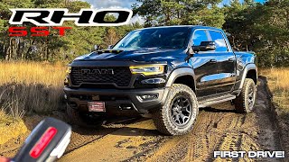 2025 RAM 1500 RHO  POV REVIEW  FIRST DRIVE  540HP  060 RUN FAST OFFROAD DRIVING [upl. by Rycca]