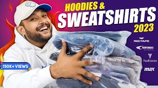 7 Best Ajio HoodiesSweatshirts For Men Under 5001000 🔥Amazon Hoodie Haul 2024  ONE CHANCE [upl. by Mattson278]