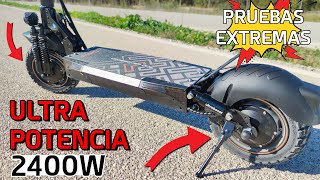 ¡EL PATINETE MÁS POTENTE 2400W 🔥🔥 Smartgyro CrossOver Dual Pro 2023  Pruebas Extremas [upl. by Batory]