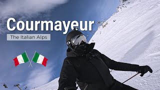 Courmayeur Italian Alps Feb2024 [upl. by Enattirb]