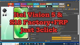 Itel vision 5 amp S18 Frp bypass 2024 [upl. by Dehlia]