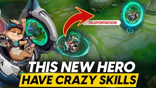 THIS NEW HERO CAN TELEPORT WITH HIS SKILLS  MLBB UPCOMING NEW HERO NO124 [upl. by Lien]