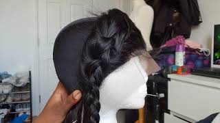 HOW TO MAKE A LACE FRONTAL WIGComment faire UNE perruque soit meme avec une lace frontale [upl. by Main738]