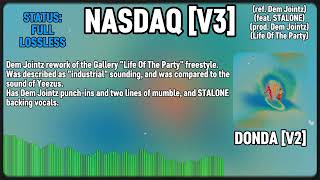 Kanye West  NASDAQ V3 OG LOTP  DONDA V2  LEAK [upl. by Harriette]