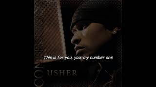 Usher  Superstar Lyrics Video [upl. by Nnaeiram]