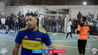 GRAND BOURG VS CICLON DE BURZACO GOLES [upl. by Orthman]