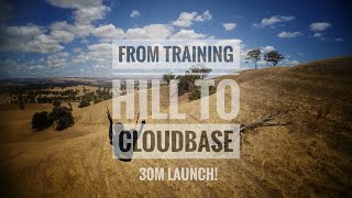 From the Training hill to Cloudbase 30m launch [upl. by Leihcey]