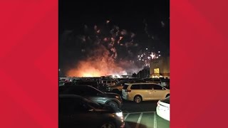 Full interview Abilenes Jason Swink speaks about unexpected fire erupting at fireworks show [upl. by Orabla]