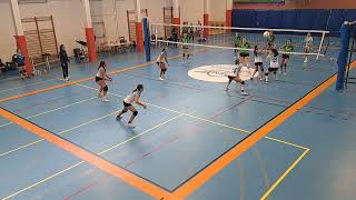 CADET FEMENI CV SANT QUIRZE BLANCCN SABADELL BLAU [upl. by Ydollem]