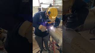 ss welding ss316L root pass and copying funny video [upl. by Ecarg]