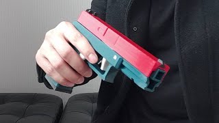 3D Printed Semi Auto BB G17 Pistol [upl. by Roshan]