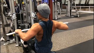 Wide Grip Rows Rear Delt [upl. by Ruhl709]