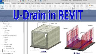 UDrain Detailing in REVIT  Part 2 [upl. by Animehliw]