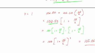 Compound Interest SemiAnnually Introduction [upl. by Gower118]