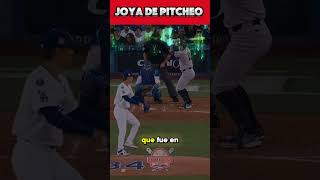 La joya de pitcheo de Yamamoto vs yankees baseball pitcher mlbb youtubeshorts shorts [upl. by Inalej]