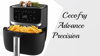 FRIGGITRICE AD ARIA CECOFRY ADVANCE PRECISION CECOTEC UNBOXING PER CUCINARE SANO E VELOCE  OTTIMO [upl. by Idnil]