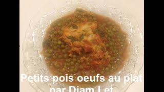 Petits pois oeufs au plat [upl. by Montford5]