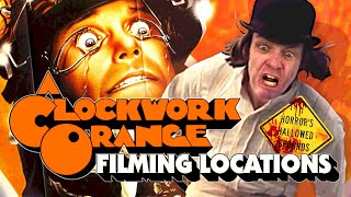 A Clockwork Orange 1971 Filming Locations  Horrors Hallowed Grounds  Then and Now  Kubrick [upl. by Ahtabbat647]