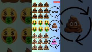 Find Odd Emoji out emojichallenge youtubeshorts findthedifference games viralshorts [upl. by Lucey]