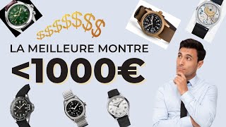 La meilleure montre pour moins de 1000 euros [upl. by Suoirad411]