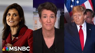 Maddow Haley has a big new line to condemn Trump for his corruption [upl. by Formica465]