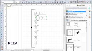 FreeSFC 1  GRAFCET de secuencia única [upl. by Ynoble]