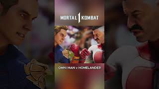 Omni Man Vs Homelander Intros Mortal Kombat 1 shorts [upl. by Botti78]