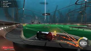 Just training speed flips in Rocket League Training [upl. by Ahsitul818]