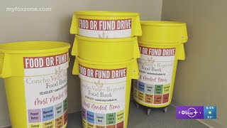 Food Bank and SAISD partner for food drive [upl. by Brawner]