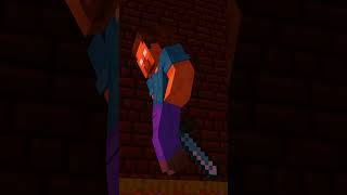 The Curse of Herobrine Animation Part 1  Painfull Style Minecraft minecraft EpicShowdown Gaming [upl. by Abijah]