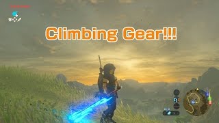 Zelda BotW  Hidden Shrine  CLIMBING GEAR [upl. by Caniff853]