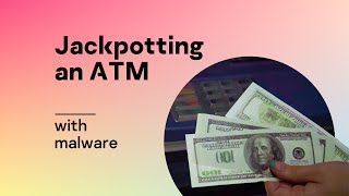 Jackpotting an ATM with malware [upl. by Elin]