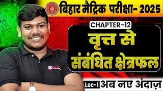 वृत्तों से संबंधित क्षेत्रफल class 10 10th Math Chapter 12  Area related to circlesNCERT🤩Lec2 [upl. by Aissak]