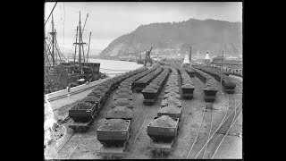 Greymouth Wharf Crane driving [upl. by Wain38]