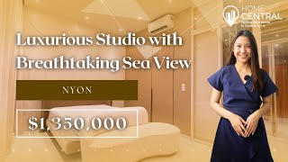 Nyon Condominium Home Tour  Luxurious Studio with Breathtaking Sea View [upl. by Peppard]