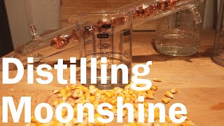 How to Make Moonshine Part 2 Distilling Alchohol [upl. by Haduj]