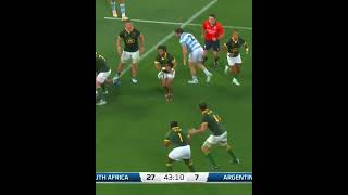 Eben Etzebeth  the most capped Springbok in history EE128 Springboks RugbyChampionship [upl. by Schwarz]