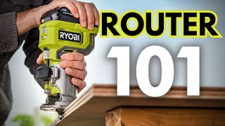 How to Use a Router  RYOBI Tools 101 [upl. by Hausner]