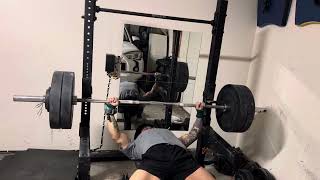 250 LB BENCH PRESS 1x2 [upl. by Cuttie90]